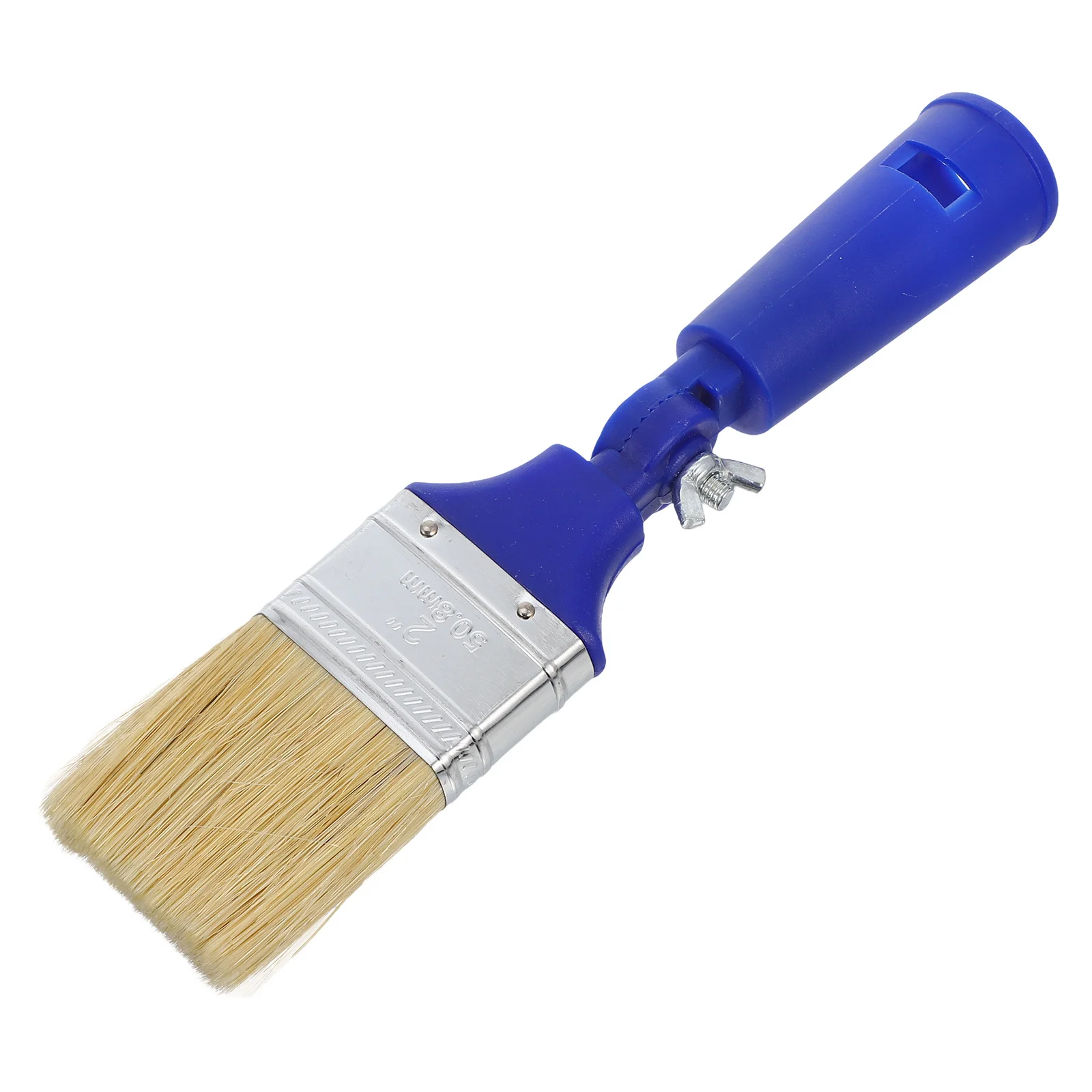 

2 Inch Adjustable Paddle Paint Brush Flat Tip for Household Oil Acrylic Stain Painting Walls Art Student Accessories Tool