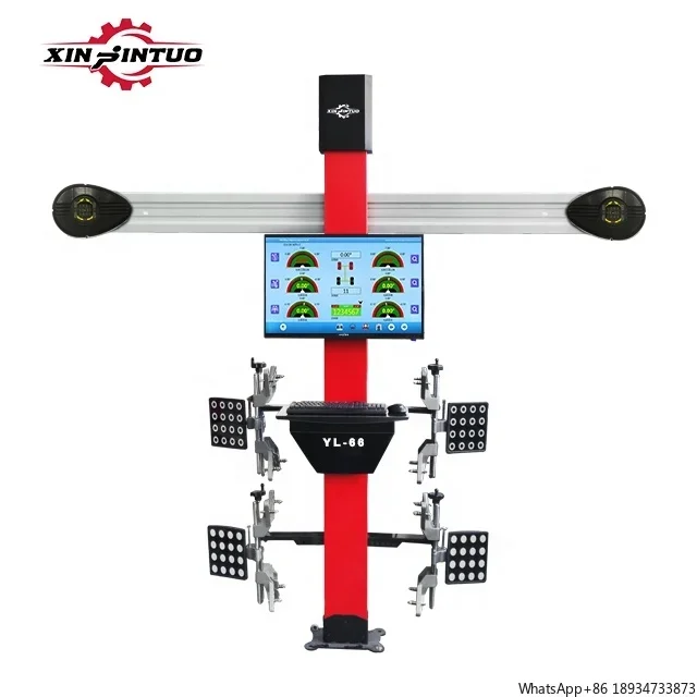 Xinjintuo mobile Automatic computerized manual Four positioning automotive aligner Equipment 3d full set Wheel Alignment machine