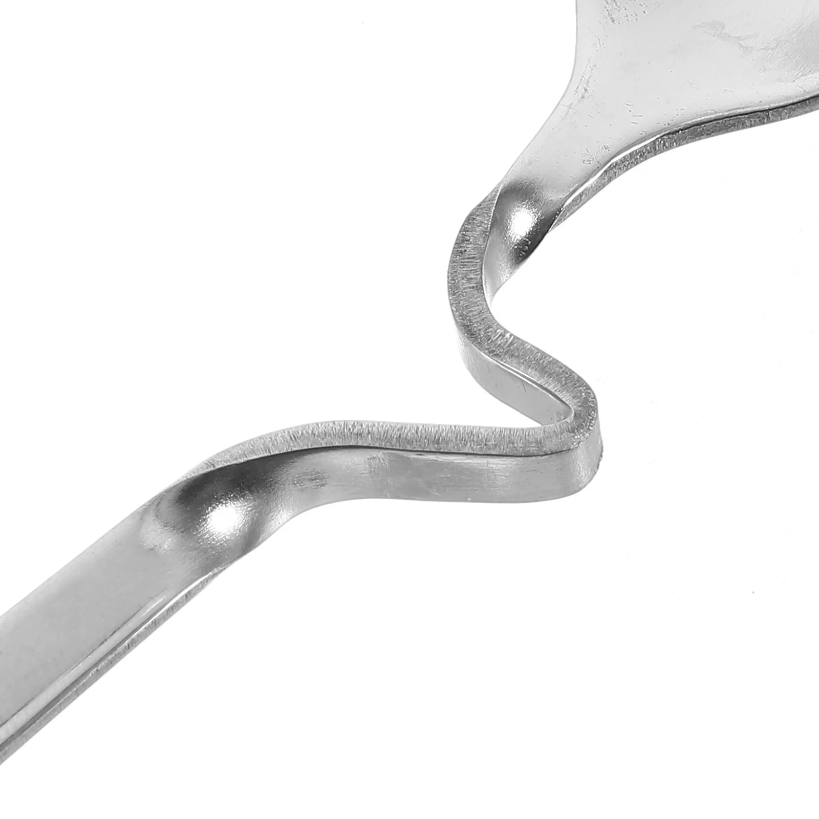 

6Pcs Coffee Spoon Stainless Steel Coffee Mixing Spoons Curved Stirring Spoon Long Handle for Espresso Latte Juice Dessert