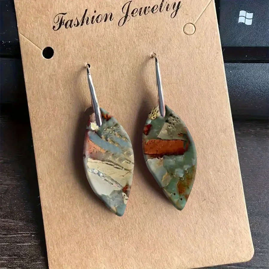 Pendientes bohemios de imitación turquesa para mujer, joyería Vintage, regalo perfecto para amante y amigo