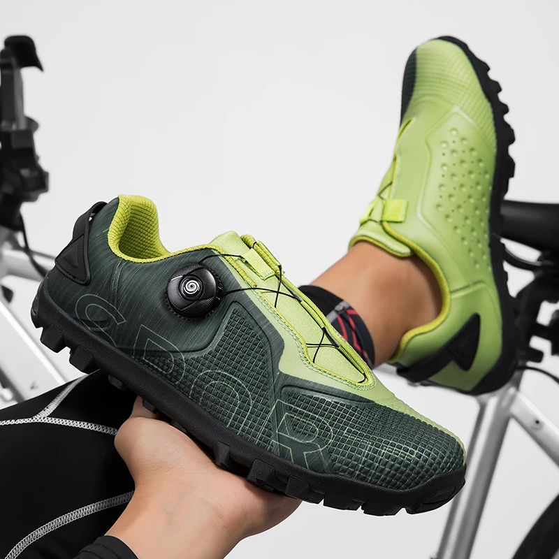 

Professional Cycling Shoes Four Seasons Men Breathable Versatile Anti Slip Casual Riding Sneakers Motorcycle Hiking Boots