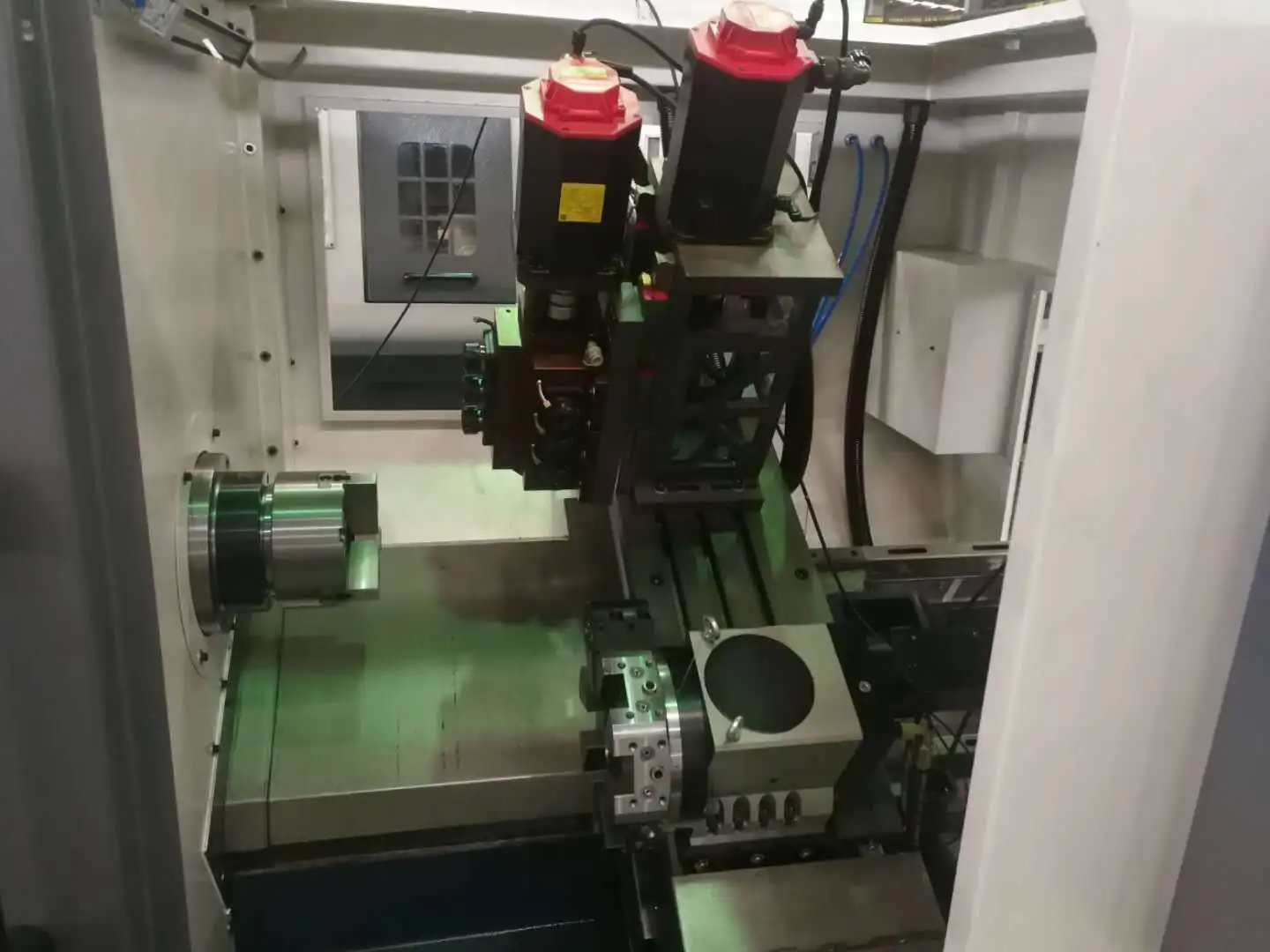 CNC Vertical Milling Turning, Lathe Hine com Driving Tools