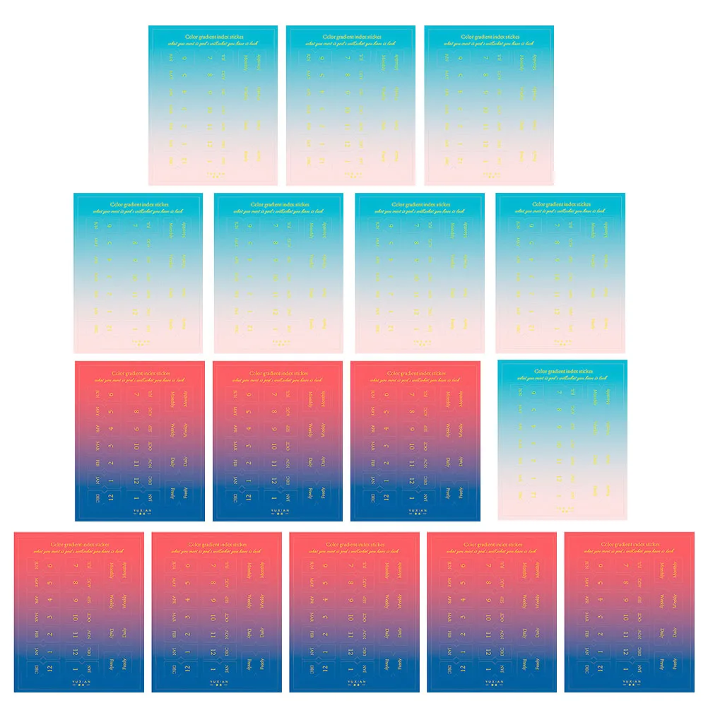 20 Sheets Index Tabs Sticky Labels Notebooks Files Books Indexing Reminder Stickers Page Label Classification Tabs Organizer