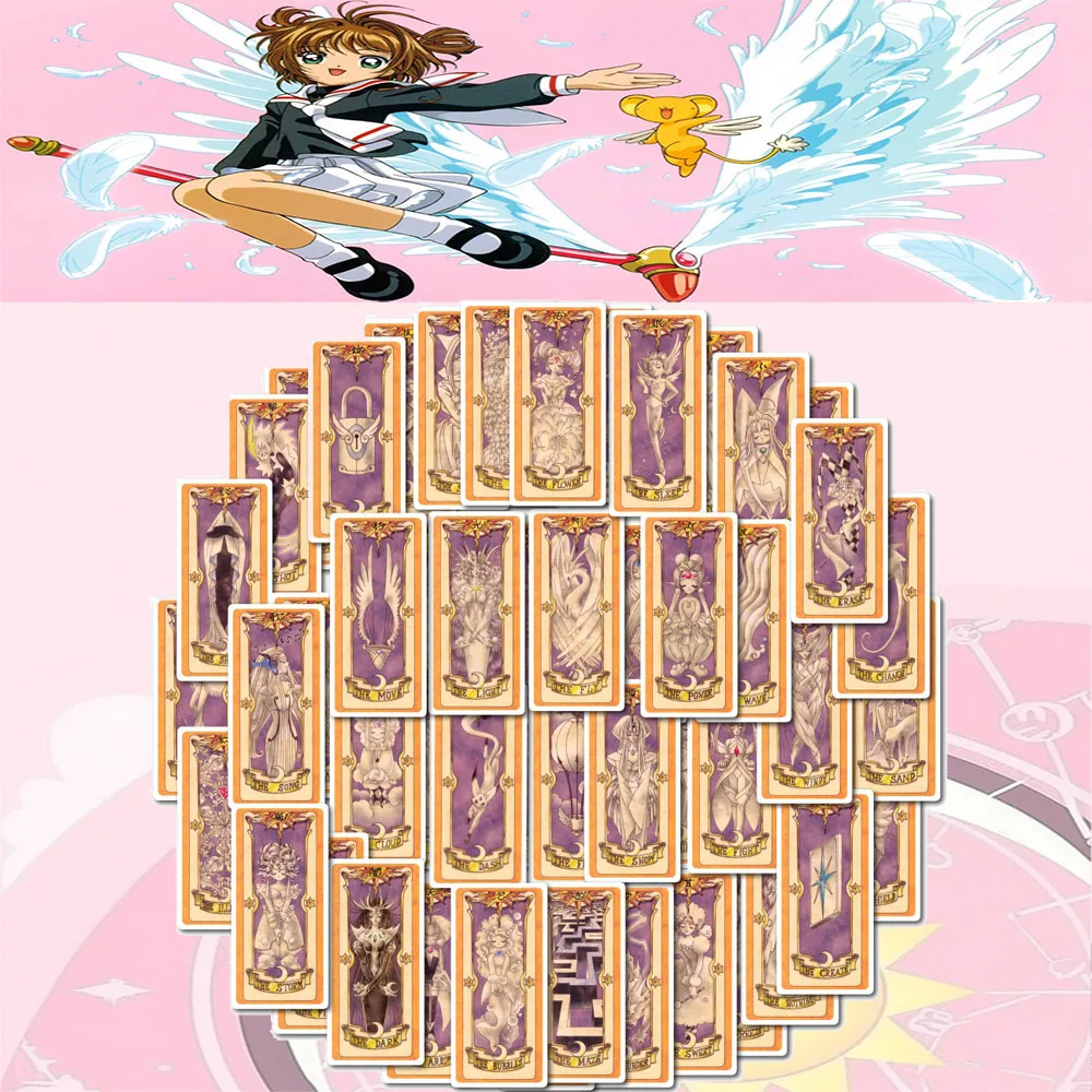 

50 Anime Cardcaptor Sakura Anime Cartoon Graffiti Girl Luggage Car Refrigerator Foreign Trade Decoration Sticker