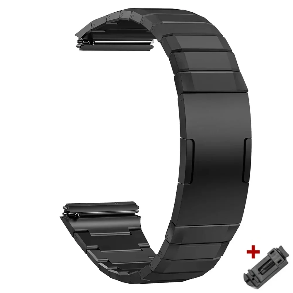 No Gaps Luxury Titanium Alloy Strap For Huawei Watch GT 5 Pro Metal Bracelet For Huawei Watch GT 5 Pro Business Band Correa