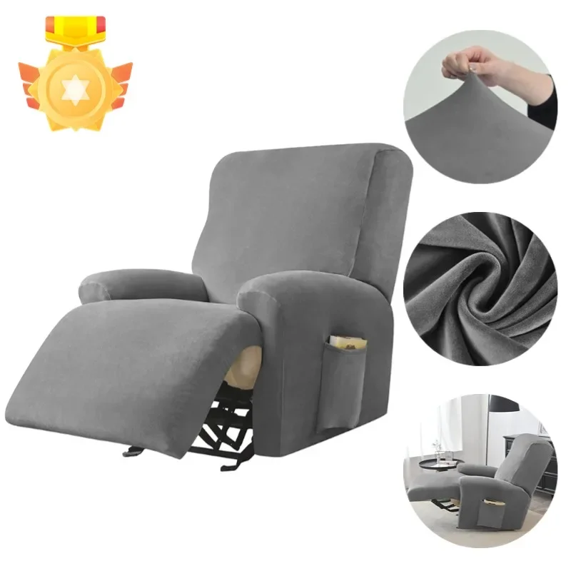 Recliner Sofa Covers Elastic Armchair Case Sofa Cover 1 Seater Anti-Dust Non-Slip Lazy Boy Cover Stretch Universal Seat Cover