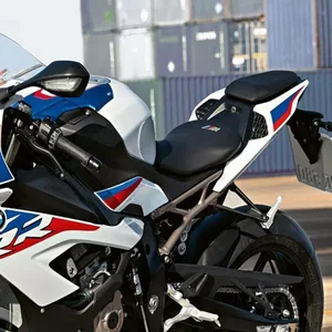 Yolcu koltuğu siyah arabaya geri döndü, BMW S1000RR 2019-2024 M1000RR 2021-2024 2022 2023 için ped Arka koltuktaki 6 büyük satış-no. 3