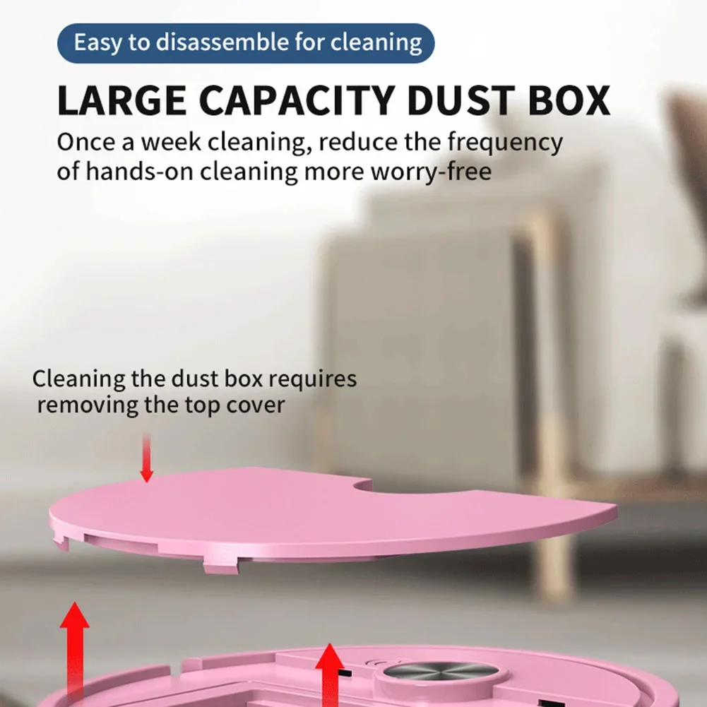 3-in-1 Smart Robot Vacuum Cleaner Cleans Cleanning Floor Dust And Debris Super Quiet Vacuuming Mopping For Home Use