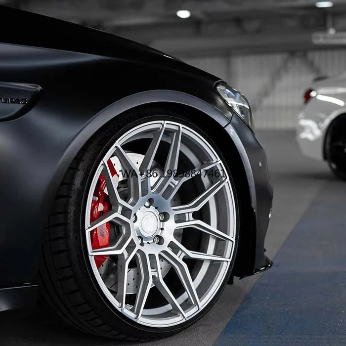 

Custom 20/22 Inch Gloss Black Deep Dish Wheels New Aluminium Alloy 5x114.3 5x120 for SUVs Trucks Passenger Car Custom