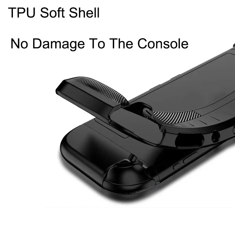 High quality For Switch 2 Dockable Protective Case Upgraded Protective Cover Ergonomic Comfort TPU Grip Shell Dockabel Case ﻿