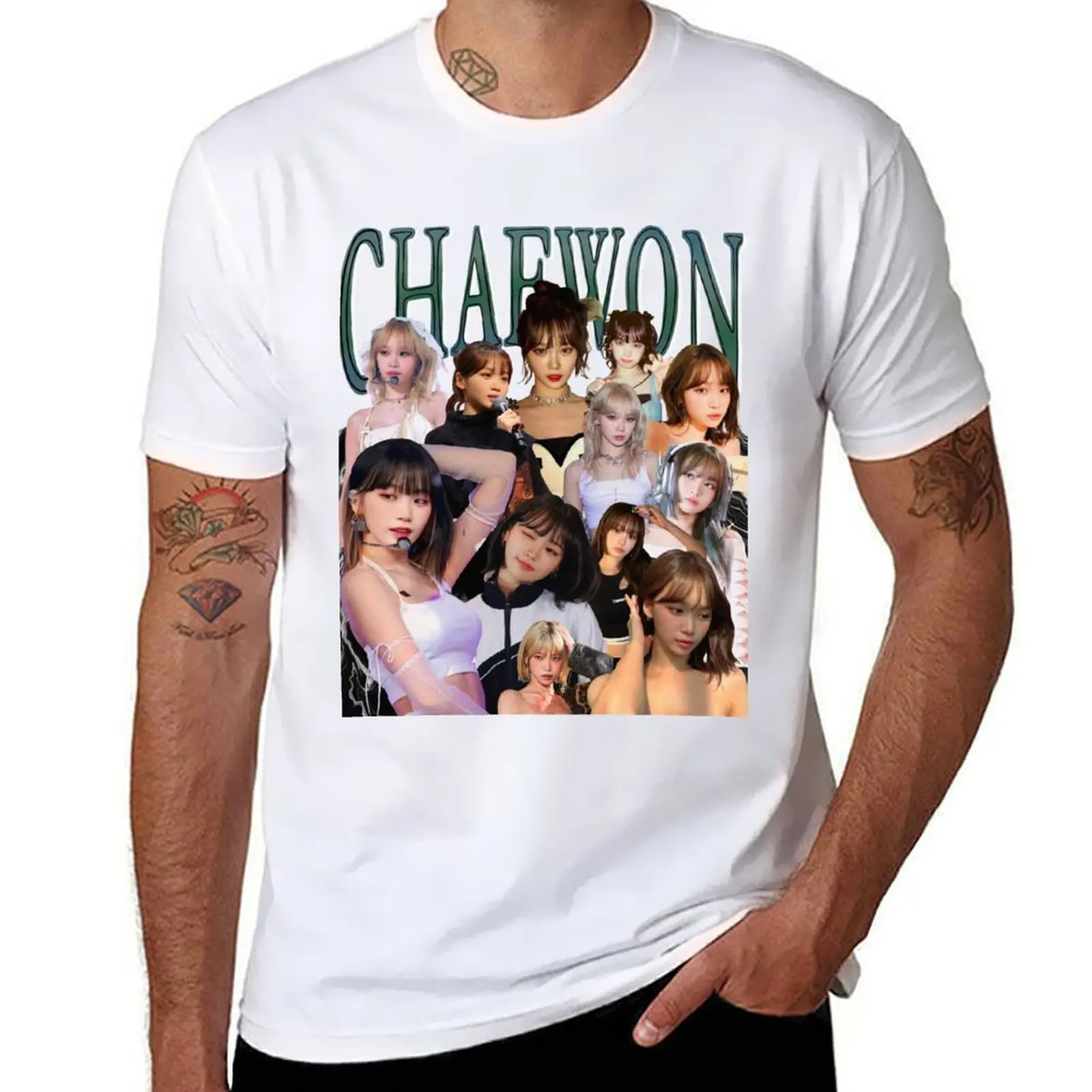 

Chaewon Vintage Edit T-Shirt funny t shirts cotton t shirt personalised T-Shirt