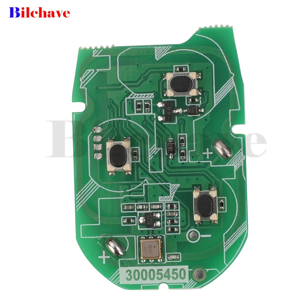 jingyuqin 4D63 Chip 433MHz 3 Buttons Remote Car Key Fob 6C1T15K601AG For Ford Transit WM VM 2006-2014 FO21 Keys Control FOB