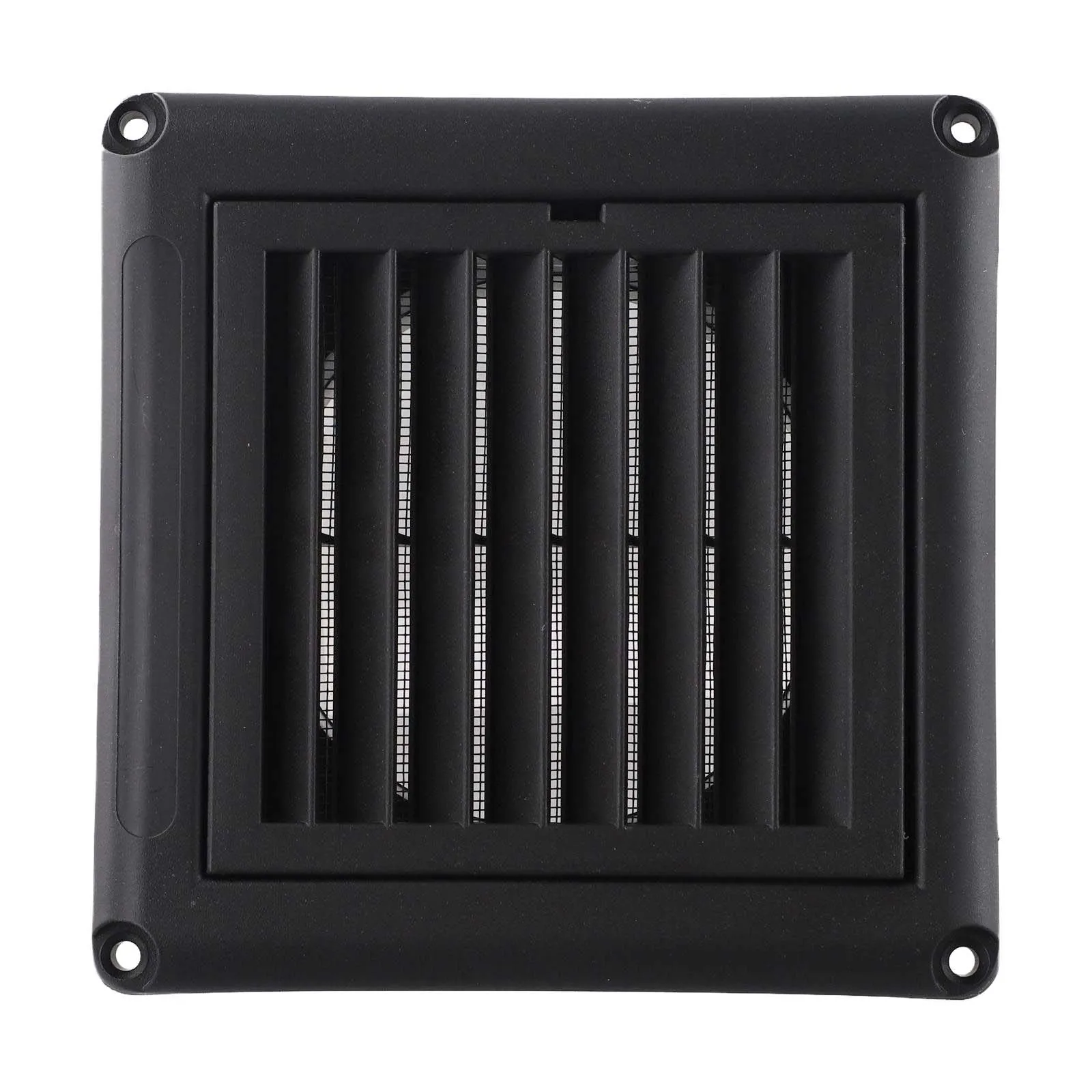 Airflow Control 4 Inches Black Plastic Vent Long-lasting Construction for versatile Installation Comfortable Living Space