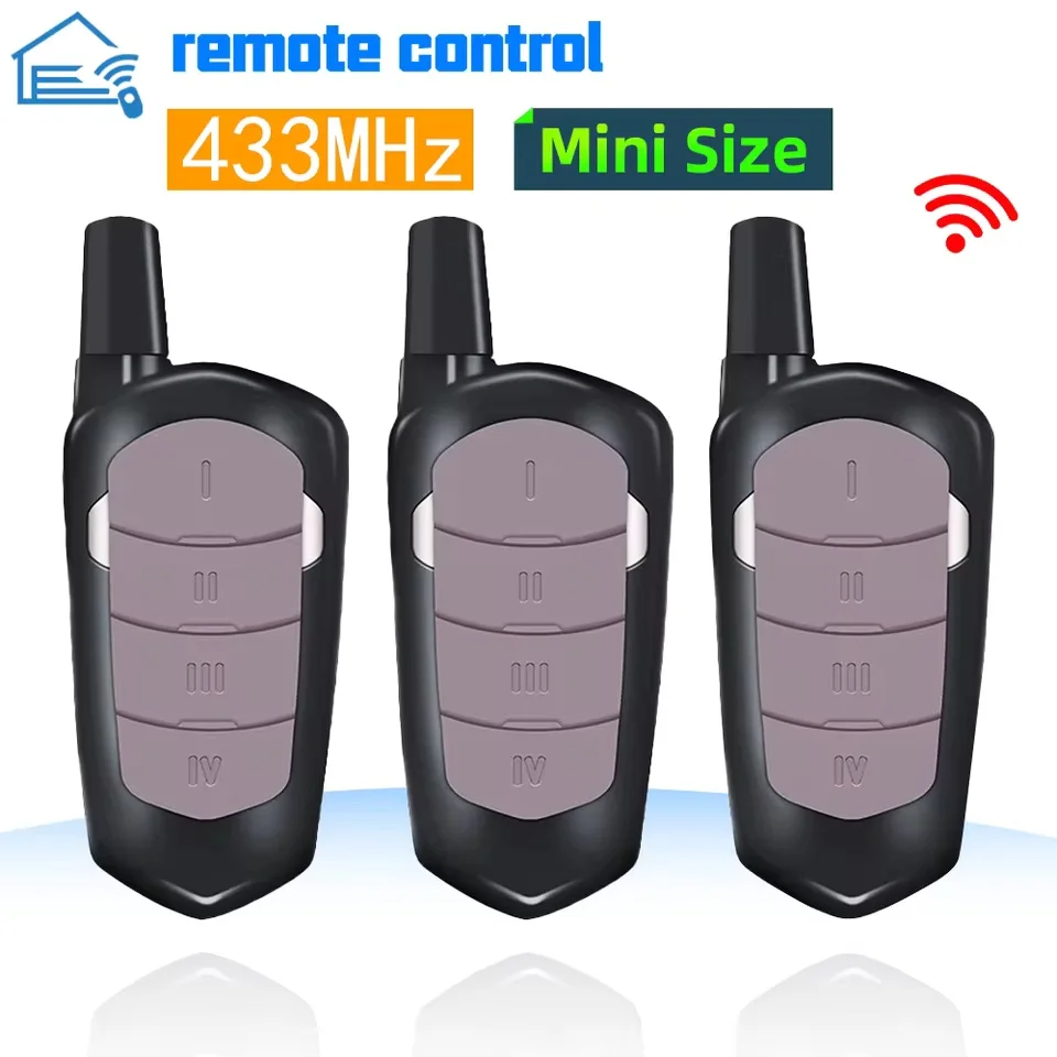 Garage Remote Control Duplicator 433MHz Gate & Door Opener – Electric Rolling Code & Fixed Code Clone Access Device