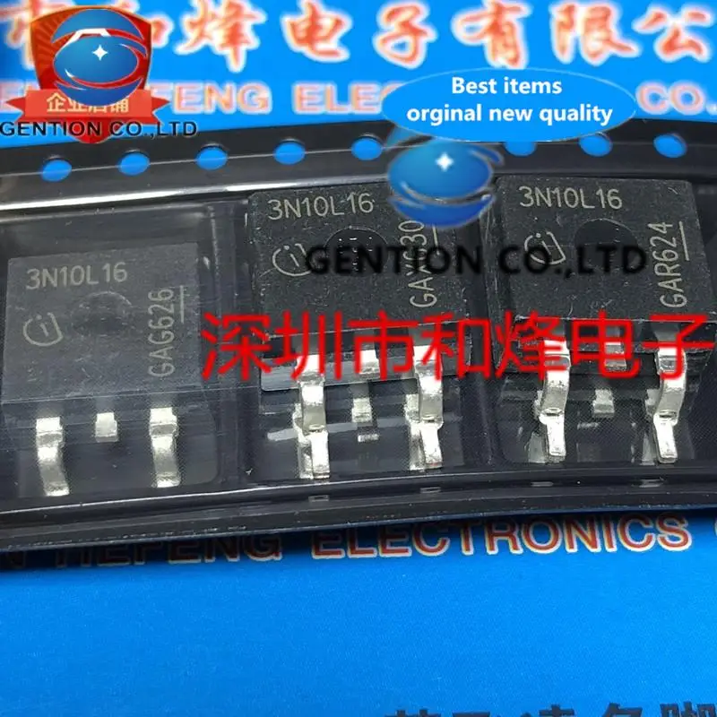 

10 шт. 3N10L16 IPB50N10S3L-16 TO-263 100 В 50 А в наличии 100% новые и оригинальные