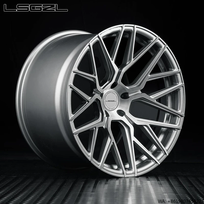 

Custom Deep Concave Forged Passenger Car Alloy Wheel for 5x114.3 5x120 5x130 18 19 20 21 22 24 Inch