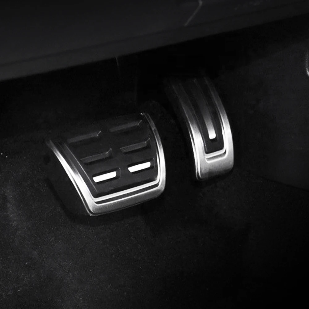 For Audi A3 8V S3 RS3 Sportback Cabrio Limousine LHD 2013 - 2017 Pedals Cover Auto Pedal Cover Pad Stainless Steel Protector