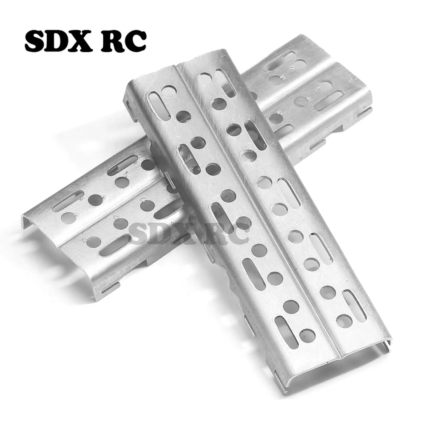 2Pcs 65x20mm Metal Sand Ladder Recovery Ramps Board Escape Board per Traxxas TRX4M Axial SCX24 1/18 1/24 RC Crawler Car Parts