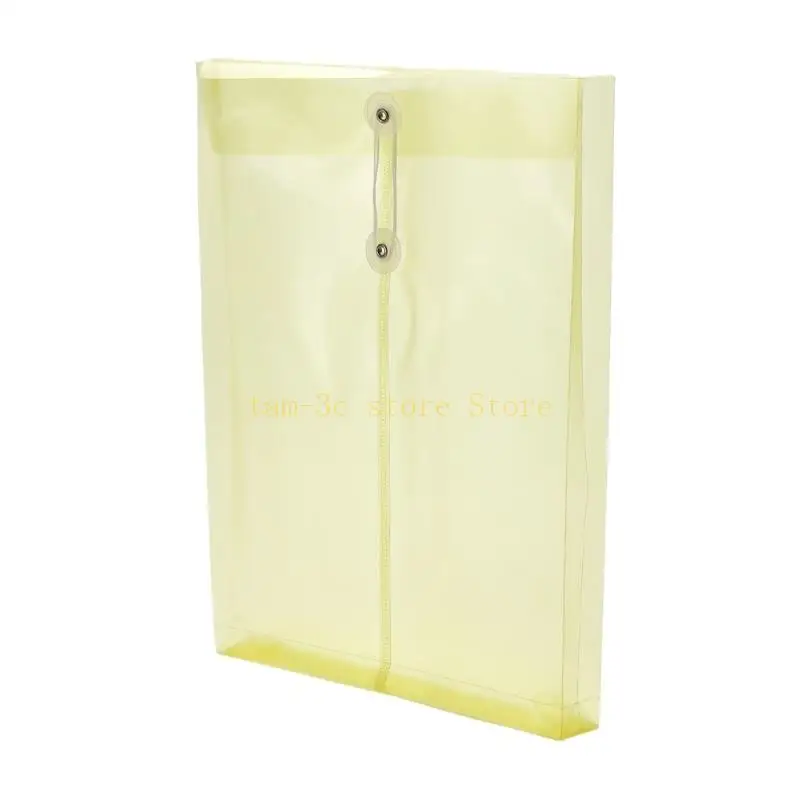 Sacs fichiers transparents, 20 pièces, portefeuille fichiers à fermeture à chaîne, dossier fichiers étanche D0UA