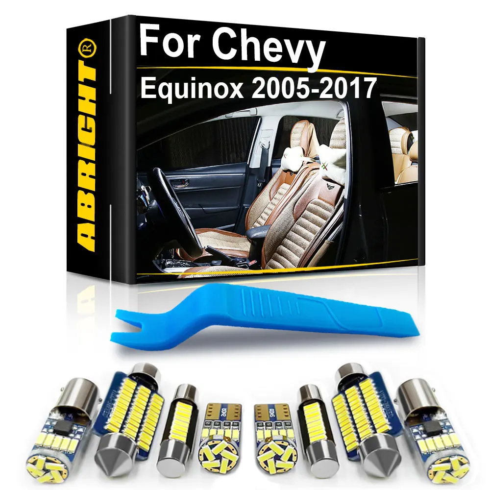 Car LED Interior Light Canbus For Chevrolet Chevy Equinox 2005 2007 2008 2011 2013 2014 2015 2016 2017 Accessories Indoor Lamp