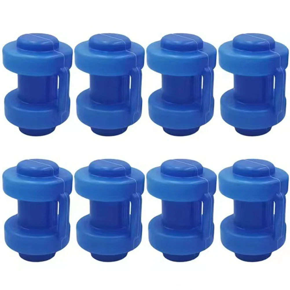 

8 Pcs Trampoline Tube Cover Screws Professional Replacement Wear-resistant Parts Rod Caps Small Poles