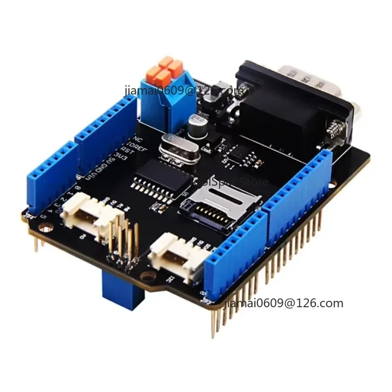 MCP2515 CAN Bus Shield V2, Dual-Channel Isolated CAN Expansion Board for Arduino/Pi