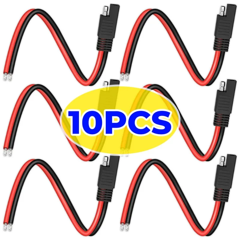 

18AWG SAE аккумуляторный провод, быстроразъемный разъем для кабеля, автомобильная солнечная панель, вилка зарядного устройства, авто аксессуары для мотоциклов