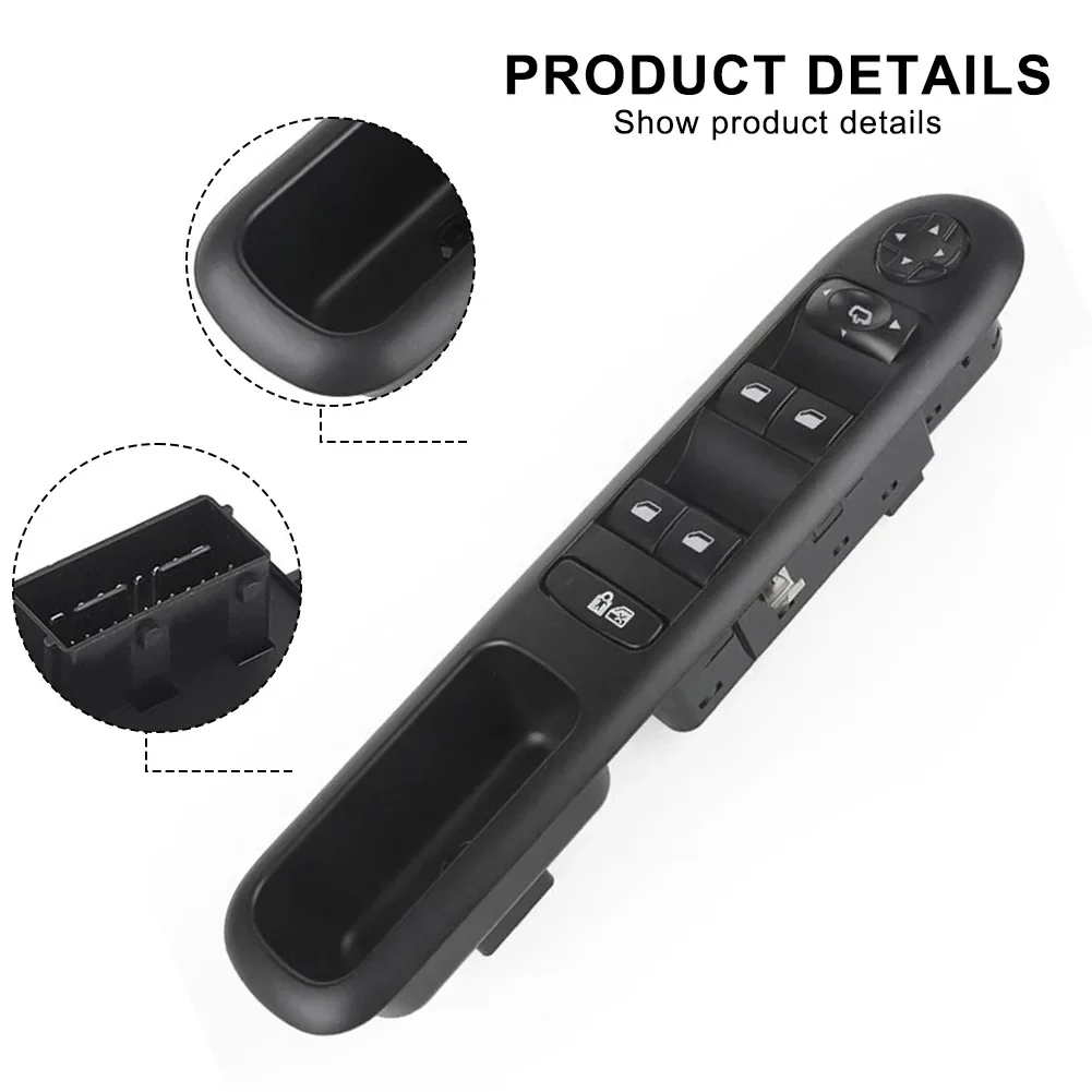 

Newest Sale Car Driver Left Master Power Window Switch For 3008 5008 OEM Part Number 96650621ZD Car Accessories