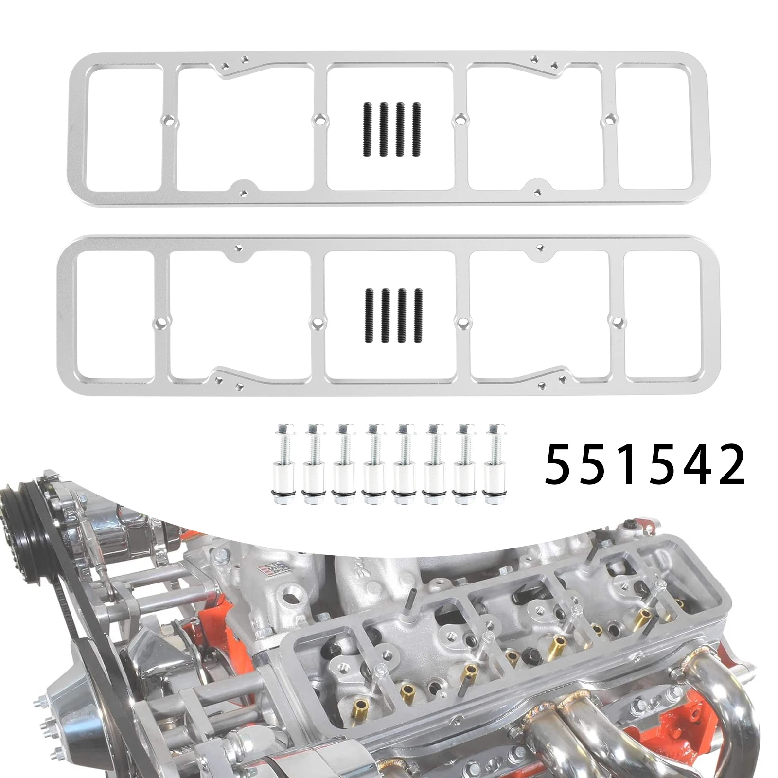

Адаптер крышки клапана Artudatech 1955–86 по периметру до 1987-02, центральная головка болта 350 327 551542, автомобильные аксессуары