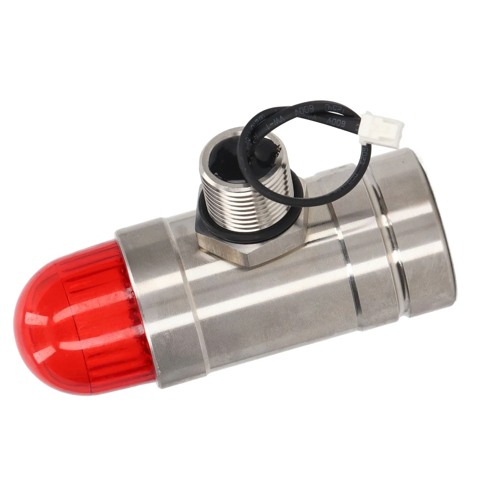 Column Signal Tower LED Stack Tower Light Stainless Steel High Brightness 100dB Industrial Warning Light for Gas Deteciton