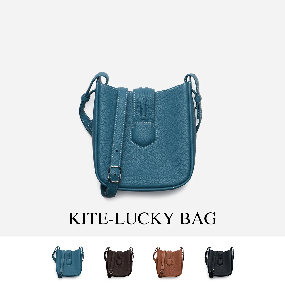 MYTASTE Autumn/Winter New Arrivals Kite Lucky Bag Designer Hobo Underarm Bucket Bag Crossbody Bag