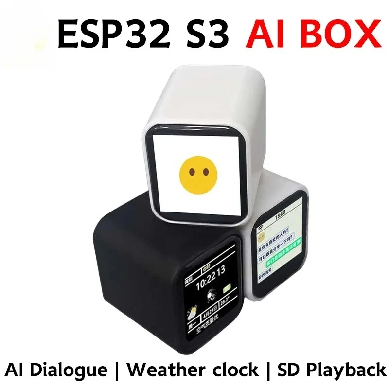 DeepSeek AI Chat Box ESP32-S3 1.54 بوصة LCD N16R8 لوحة تطوير شاشة عرض واي فاي محطة الطقس TimeClock لـ XiaoZhi #1