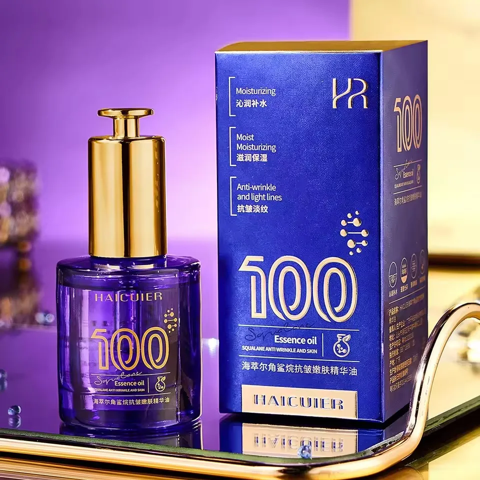 Squalane Firming Desalinate Fine Lines Essence Facial Beauty Improves Dry Rough Brighten Skin Face Serum Korean skincare product