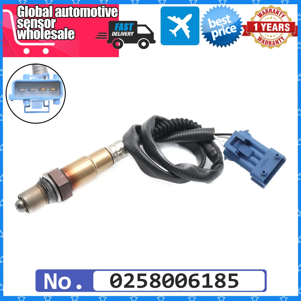 

Автомобильный лямбда-зонд кислорода O2 9636876580 Для Peugeot 607 406 407 807 Expert 106 308 1007 206 207 306 307 Partnerspace 0258006185