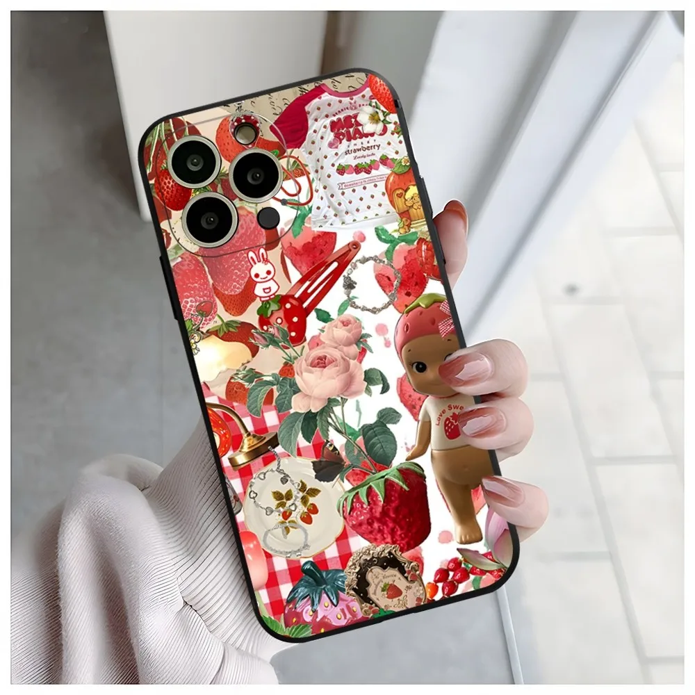 Sonny angel nature art Phone Case for iphone 14 15ProMax 11 13 12 Pro Xs Max Mini Xr X 7 8 6 6s Plus Shell Coque