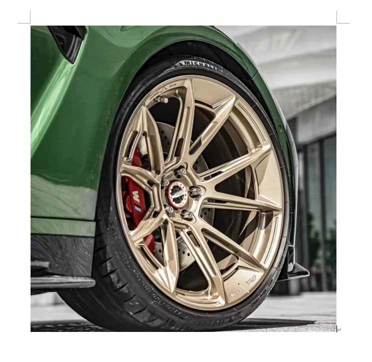 

New Forged Wheel Rims 20 21 22 24 Inch 2 Piece Style Alloy Racing Car Wheels Custom 5x112 5x120 5x114.3 Carbon Fiber Wheels