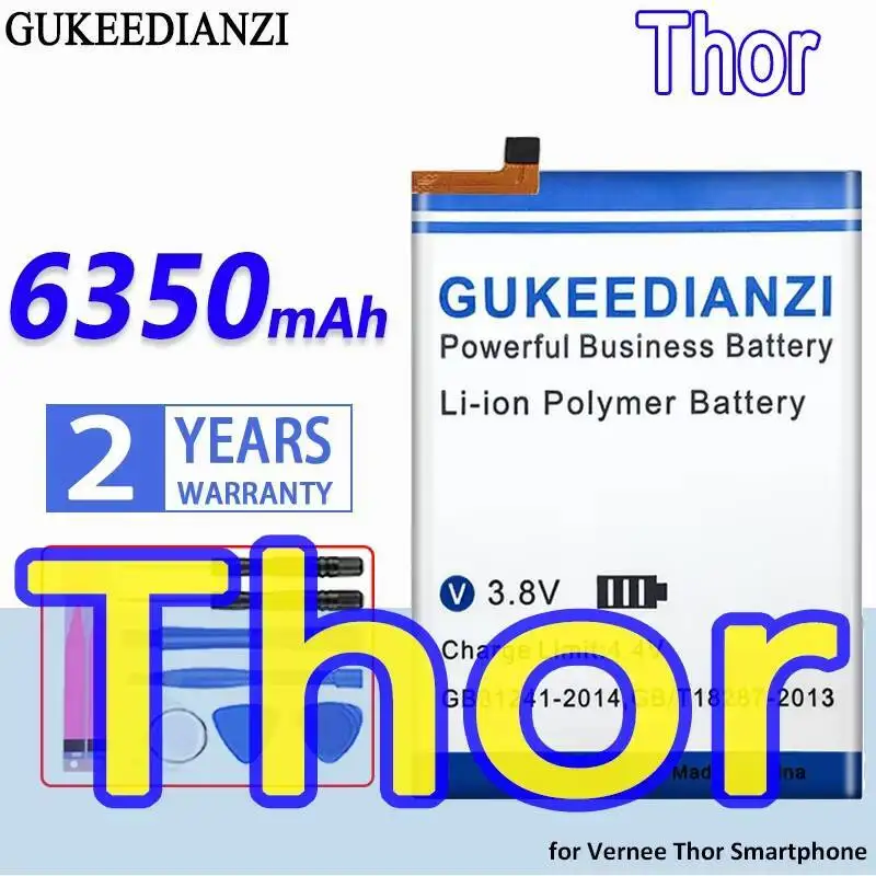 

Для аккумулятора мобильного телефона Vernee Thor с высокой совместимостью 6350 мАч