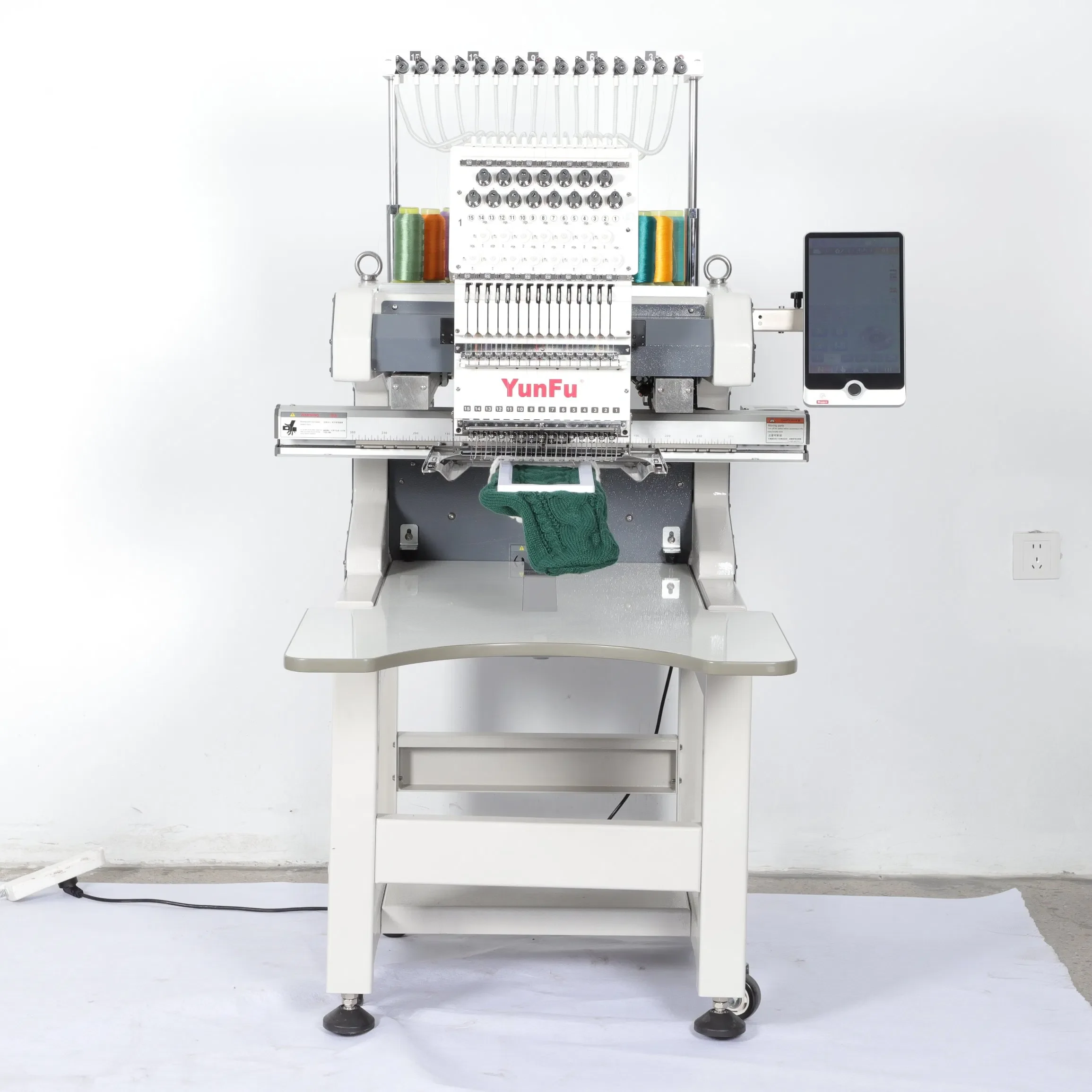 Embroidery Machine Computerized Single Head Logo Printing Machine for Clothes for Industrial Small Business Automatic Embroidery