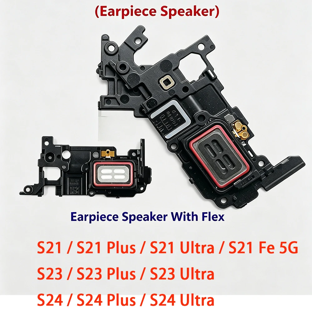 Front Top Earpiece Earphone Ear Speaker Sound Receiver For Samsung S21 Plus S22 Ultra S25 Edge S23 Plus S24 Ultra S921 S926 S928
