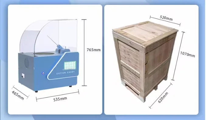 ForComercial automático Mini máquina de marshmallows de autoatendimento Máquina de venda automática de algodão doce