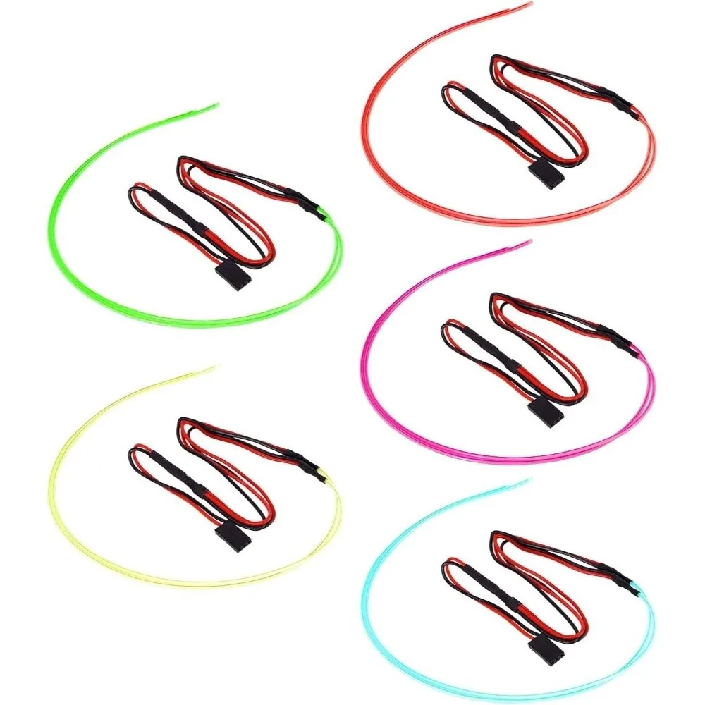 New 1/24 Scale LED Strip Lights Flexible 29cm RC Car Lights Model Car Decor Cuttable Night Spotlight for SCX24 TRX4M UTB18