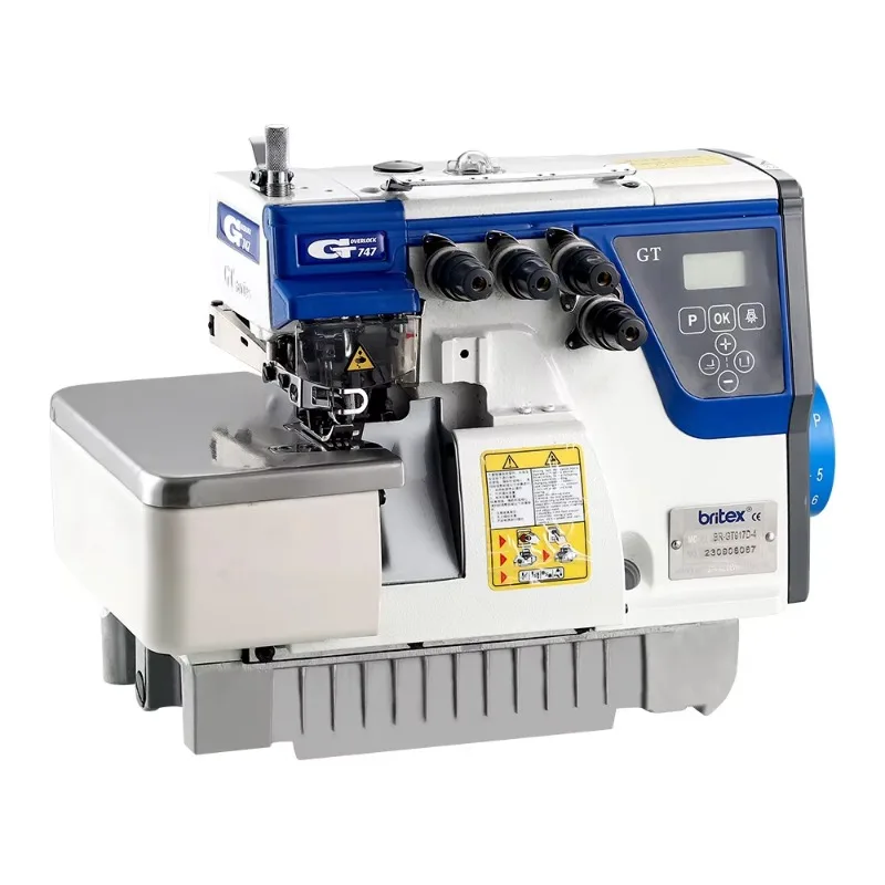 Br-GT917-4D Britex Direct Drive Máquina de coser Overlock de súper alta velocidad Nueva llegada Precio de fábrica rentable