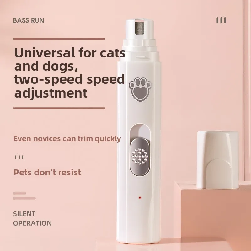 

Pet Nail Grinder Cross-Border Cat ElectricLEDRechargeable Dog Nail Clippers and Trimmers