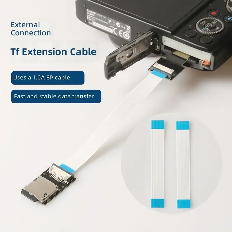 for Car Navigation TF Card Sleeve External Test Slot Extension Heat Dissipation Plate SD Card Holder PCB Extension Cable