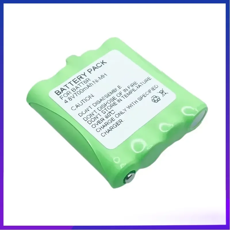 New 4.8V 700MAH NI-MH Rechargeable 2 Way Radio Battery for Midland BATT6R BATT-6R Battery 4.8v 1pcs to 10pcs for BATT6R