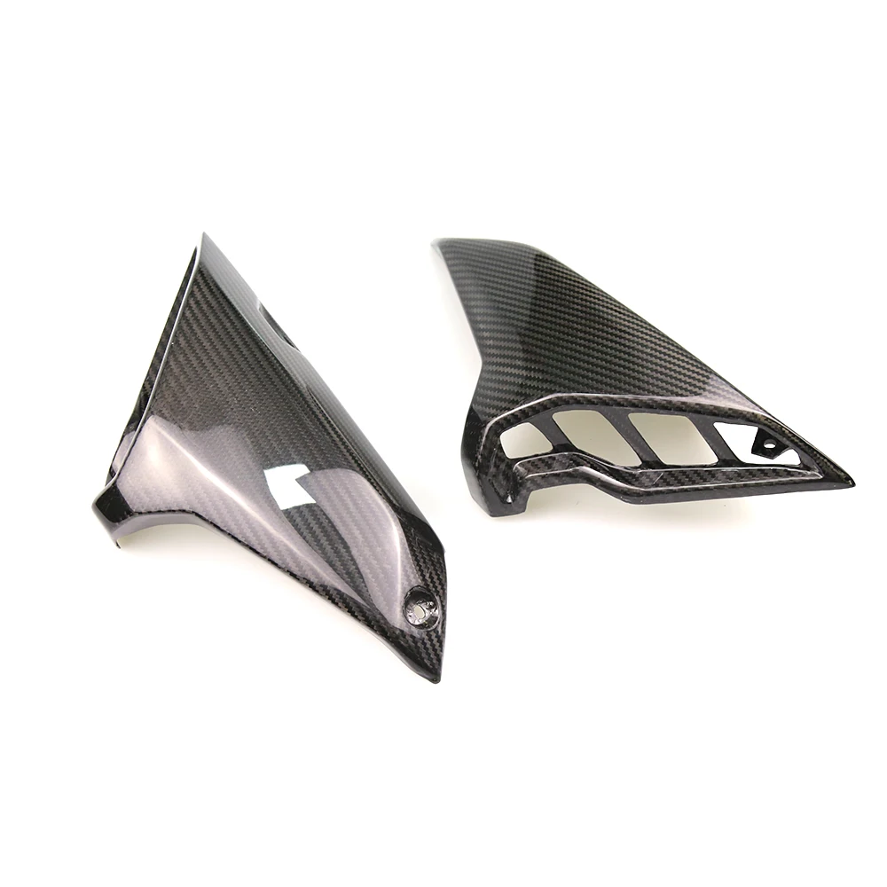 Motorcycle Fairing Carbon Fiber Tank Side Fairings Air Intake Covers Panels For MT-09 FZ-09 MT09 FZ09 2017 2018