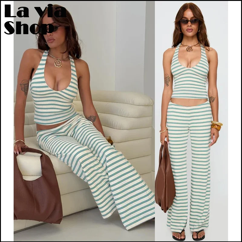 Green Stripe Handba…