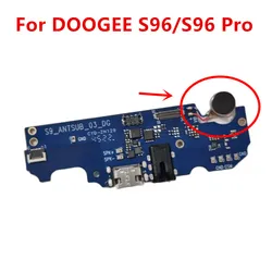 Original For DOOGEE S96 Pro Cell Phone USB Charging Dock Board Plug Dock With Vibrator Vibration Repair Replacement