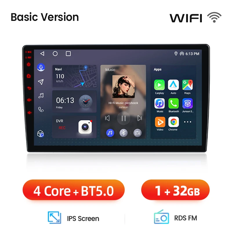 Draadloze CarPlay voor Apple Android Auto Radio GPS voor Mercedes-Benz Vito 2 W639 Viano 2 2008-2012 Multimedia RDS 4G WiFi