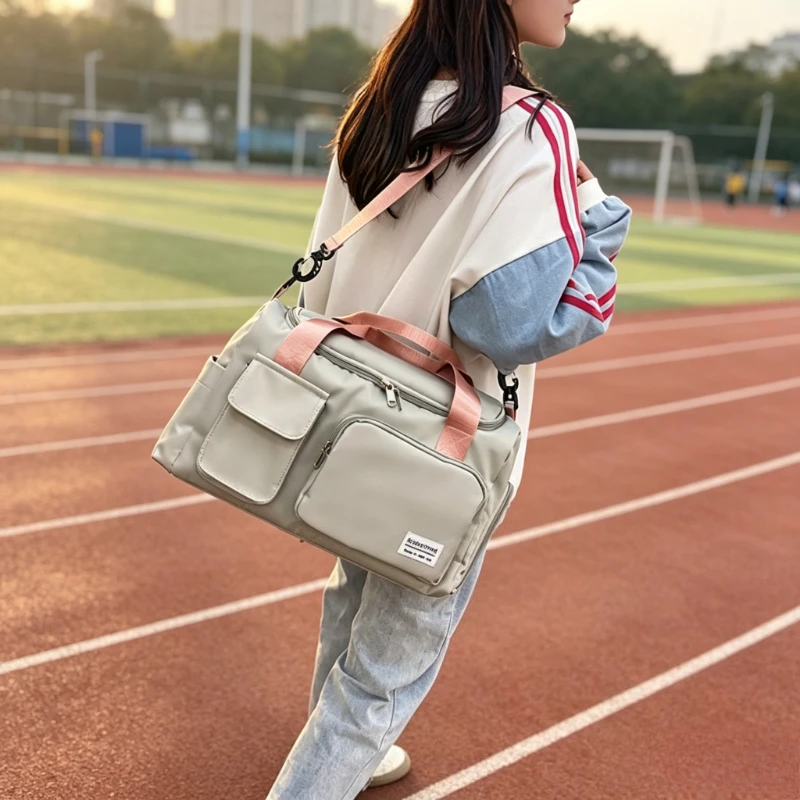 oxford-fabric-gym-travel-bag-with-shoe-compartment-wet-dry-separation-large-capacity-yoga-duffel-운동-가방